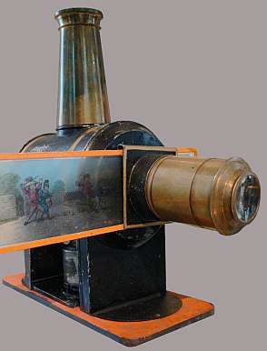 Bild: Lanterna magica im Schlossmuseum Aulendorf (AndreasPraefcke)